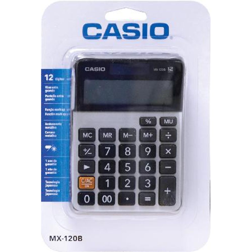 calculadora casio de mesa 12 dígitos